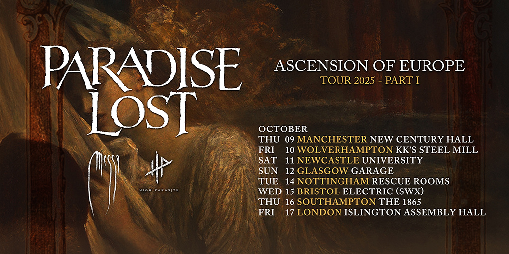 Paradise Lost - Ascension of Europe tour (pt1)